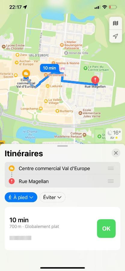Disneyland Paris, Vallee Village ,paris , Villa, Garden , Syline Home, 120 M2